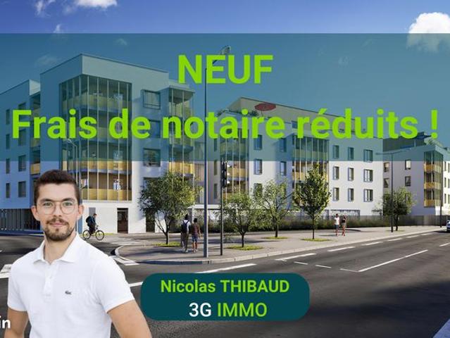 Vente | Appartement T2 | 2p | 1ch | 41 m² | Grigny | Expo Est | Balcon