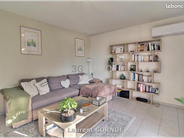 Vente | Appartement T2 | 2p | 1ch | 45.81 m² | Marseille 11ème arr. | Expo Ouest | Terrasse