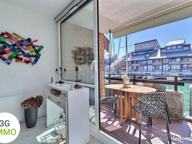 Vente | Appartement T2 | 2p | 1ch | 46.57 m² | Deauville | Expo Sud Ouest | Terrasse