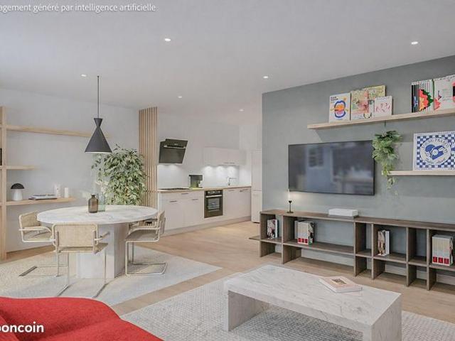 Vente | Appartement T2 | 2p | 1ch | 61.58 m² | Saint Renan | Expo Sud | Balcon