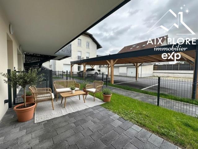VENTE – APPARTEMENT T2 AVEC JARDIN – GRÉSY SUR AIX 51,05 m?