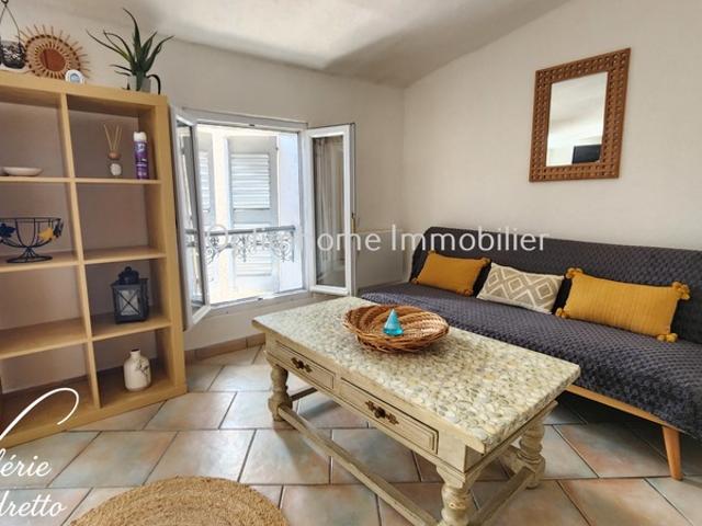 Vente Appartement T2 Draguignan Centre 83300 – Dernier Étage Vendu Meublé