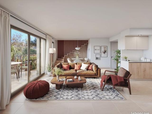 Vente | Appartement T4 | 4p | 3ch | 80 m² | Cannes | Expo Ouest | Terrasse · Balcon