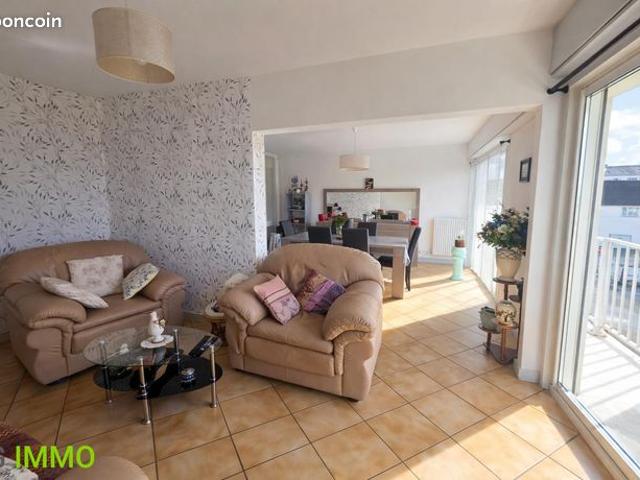 Vente | Appartement T4 | 4p | 3ch | 97.17 m² | Saint Brieuc | Expo Sud | Balcon