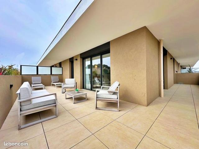 Vente | Appartement T4 | 4p | 3ch | 98 m² | Antibes | Expo Sud | Terrasse