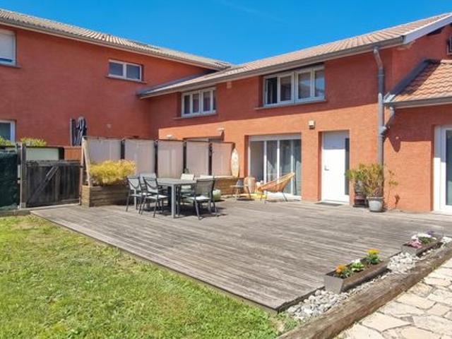 Vente | Appartement T4 | 3ch | 87 m² | Rillieux la Pape | Expo Sud Ouest | Terrasse · Jardin
