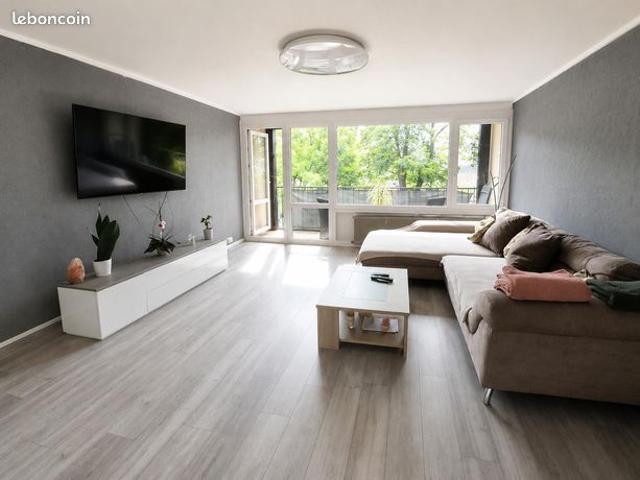 Vente | Appartement T6 | 6p | 4ch | 107 m² | Mulhouse | Expo Sud Ouest | Terrasse · Balcon