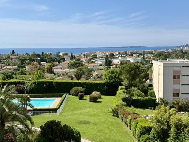 Vente appartement vue mer Antibes résidentiel