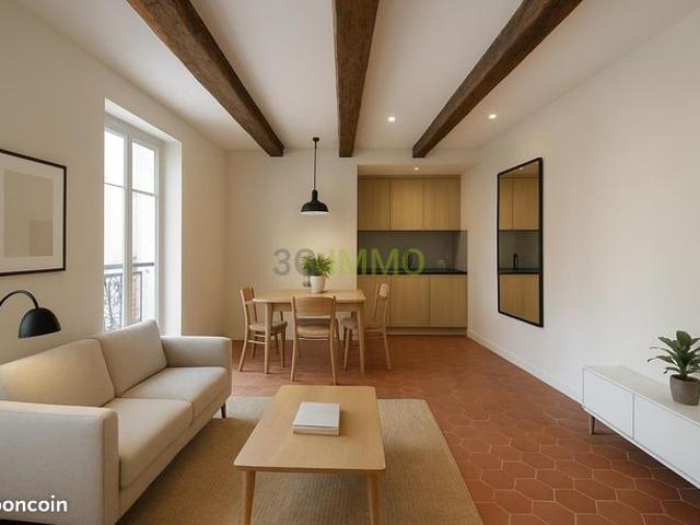 Vente | Appartement à rénover | 4p | 3ch | 101 m² | Clermont l'Hérault | Expo Sud Est | Terrasse