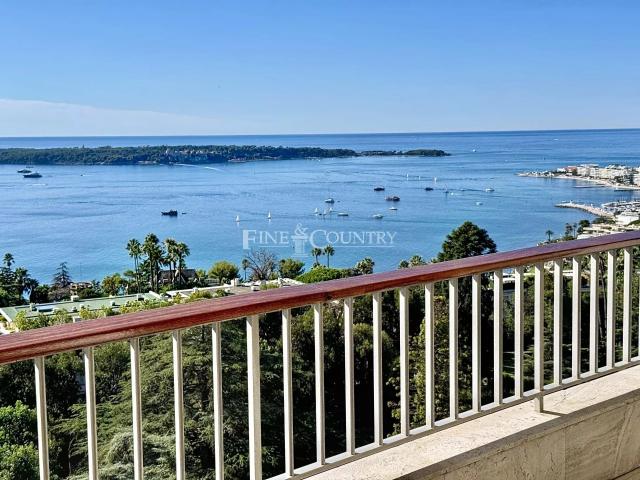 Vente appartement Cannes Californie Vue Mer Panoramique avec Stu