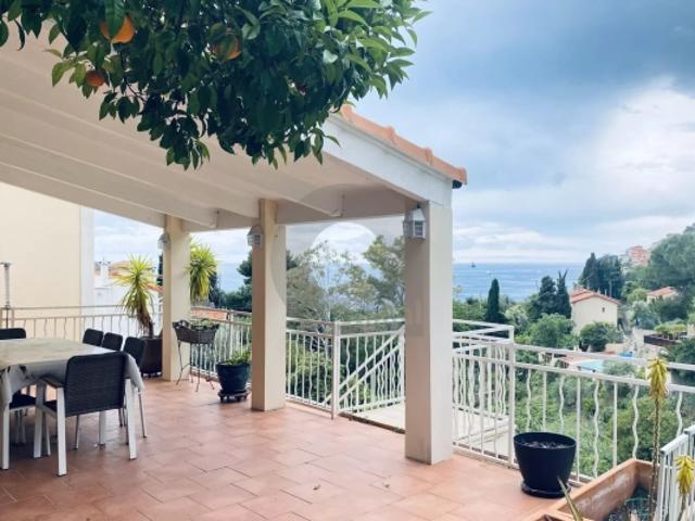 VENTE APPARTEMENT DUPLEX 4P VUE MER ROQUEBRUNE CAP MARTIN GOLFE BLEU