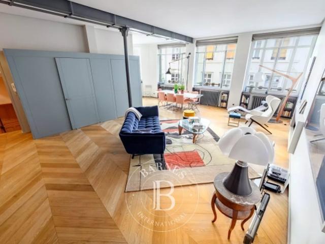 Vente appartement Paris 2 Place des Victoires Montorgueil Loft Dernier étage Volumes Lumière