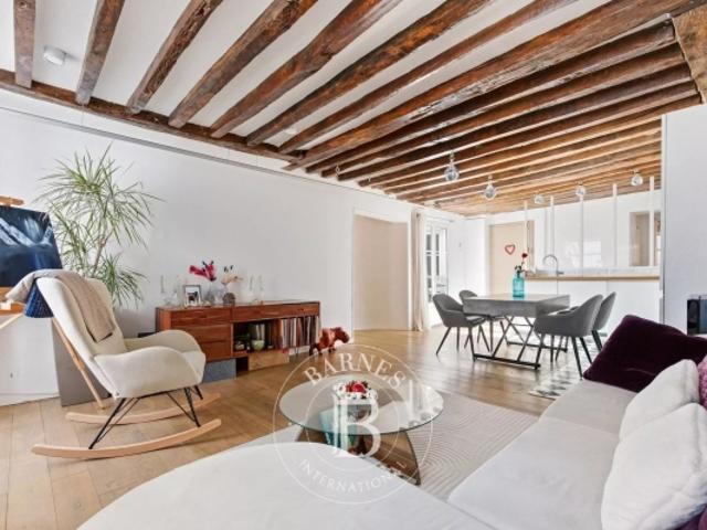 Vente appartement Paris 3 2 chambres étage élevé