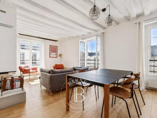 Vente Appartement Paris 3ème Saintonge Duplex Rénové Ascenseur Derniers étages Rare