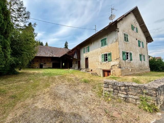 Vente authentique maison Alsacienne à rénover — Proche Suisse et Territoire de Belfort