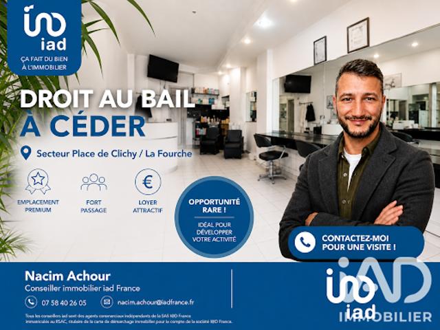 Vente Fond de commerce 0 pièces 30 m2 Paris 17ème