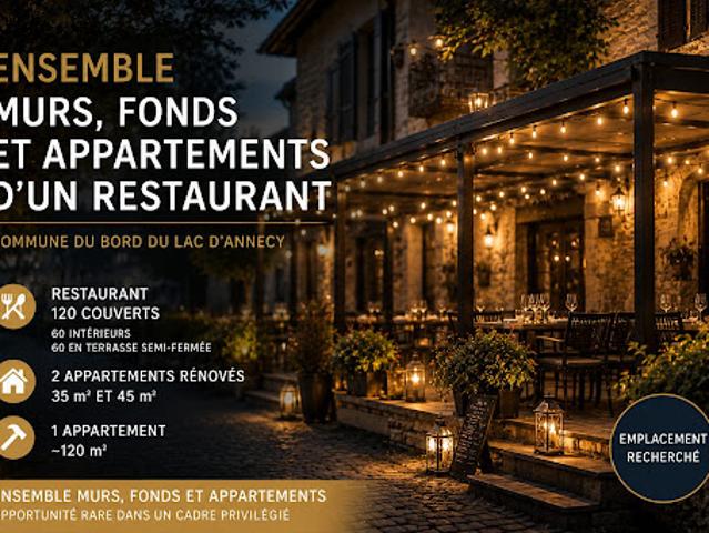Vente Autre 300 m2 Annecy