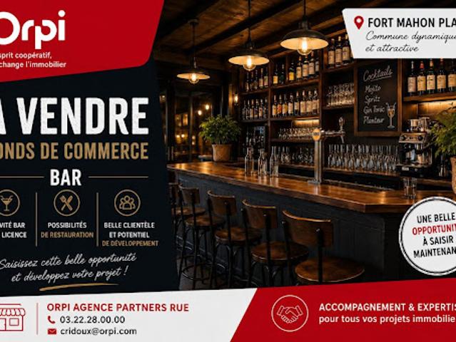 Vente Fond de commerce 0 m2 Fort Mahon Plage