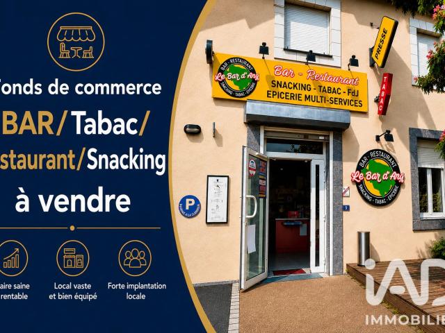 Vente Bar, Brasserie, Tabac 349 m²
