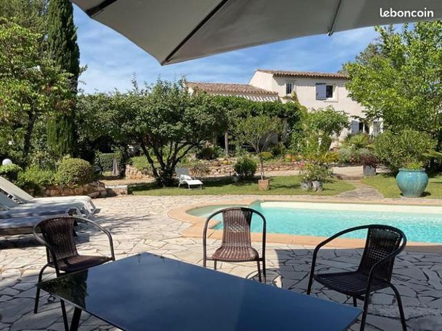 Vente | Bastide | 6p | 4ch | 170 m² | Éguilles | Expo Sud | Jardin · Piscine