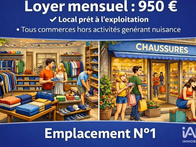 Vente Boutique/Local commercial 148 m²