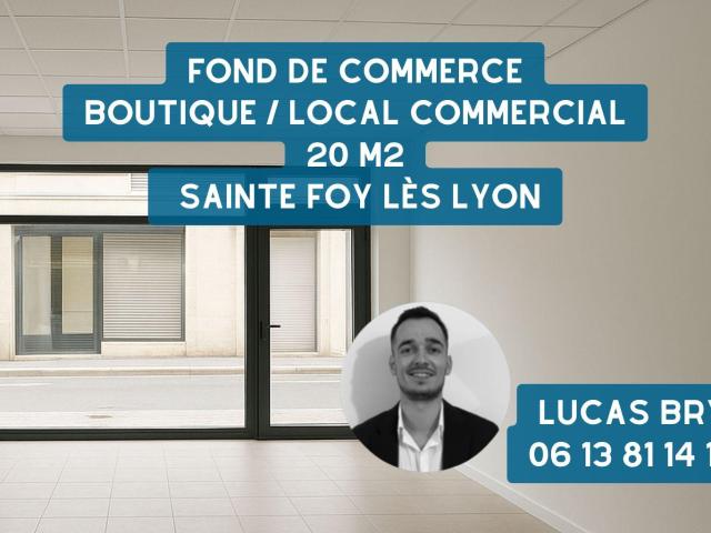 Vente Boutique/Local commercial 20 m²