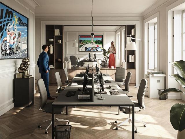 Vente bureaux Bordeaux Triangle d'Or Tram, bus et commerces