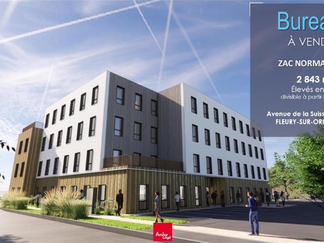 Vente bureaux Fleury sur Orne Parc Normandika