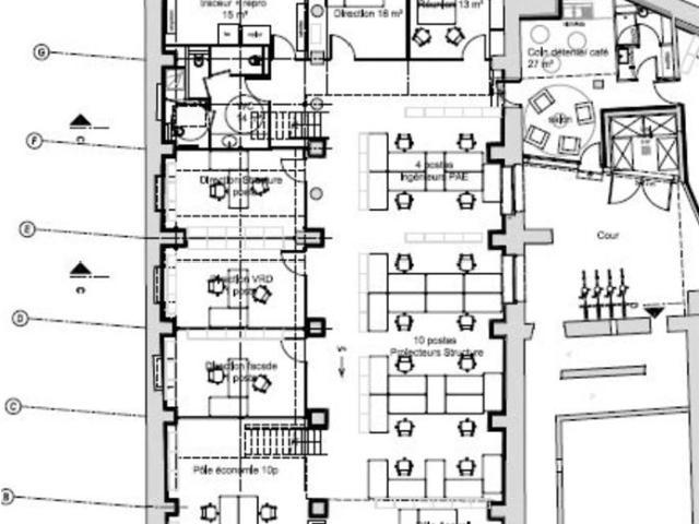 Vente bureaux Lyon 1 Proche quais et gare Saint Paul