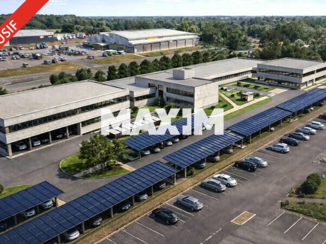 Vente bureaux Longvic Proche Dijon, bus et vélos