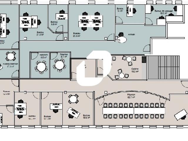 Vente bureaux Saint Herblain Proche périphérique et transports