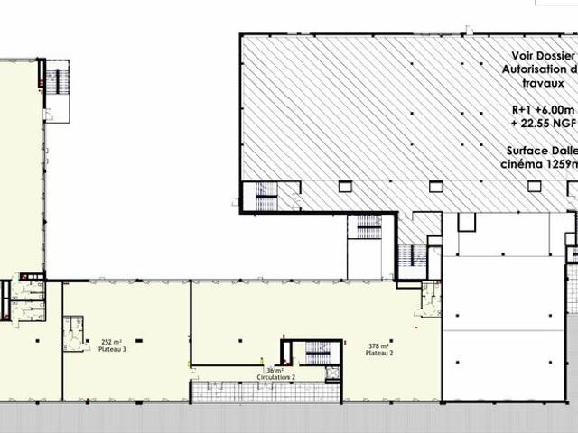 Vente bureaux Vernon Projet dynamique culture, gastronomie et affaires