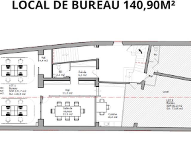 Vente Bureaux 0 pièces 116.5 m2 Marseille 1er