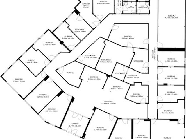 Vente Bureaux 35 pièces 1039 m2 Bastia