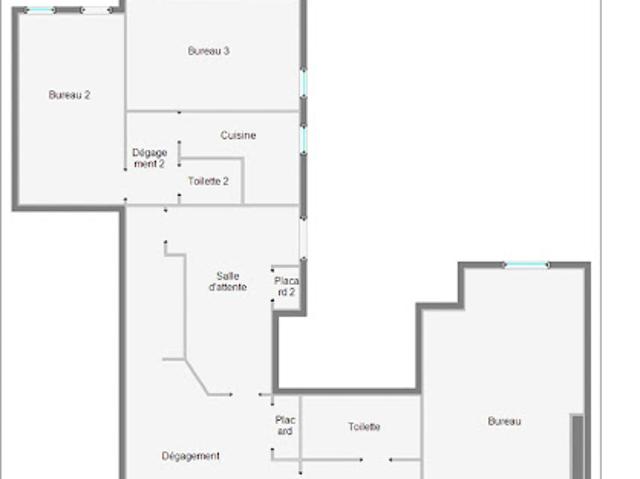 Vente Bureaux 5 pièces 107.67 m2 Tours