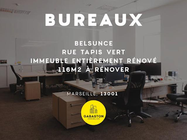Vente Bureaux 5 pièces 116.5 m2 Marseille 1er