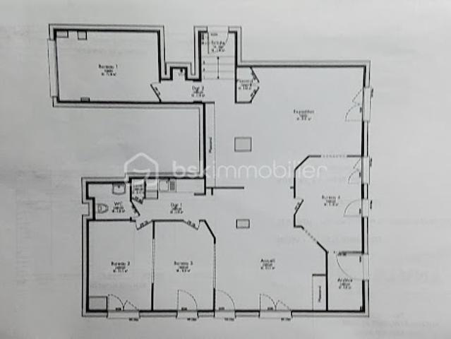Vente Bureaux 6 pièces 116 m2 Grenoble