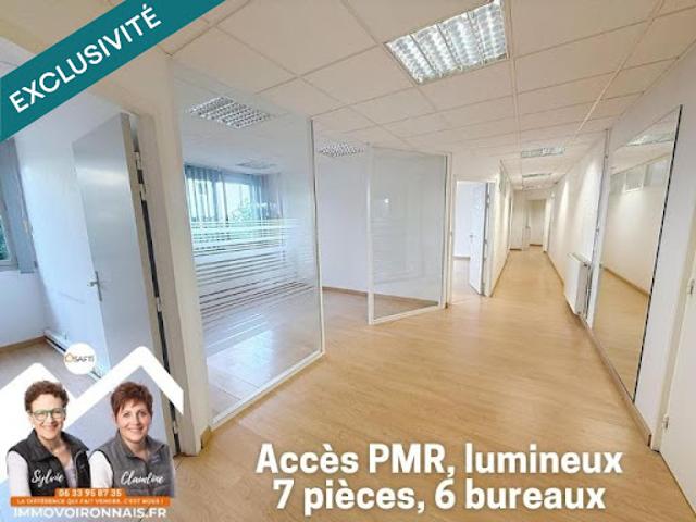 Vente Bureaux 6 pièces 134 m2 Voiron
