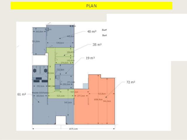 Vente Bureaux 7 pièces 227 m2 Rouen