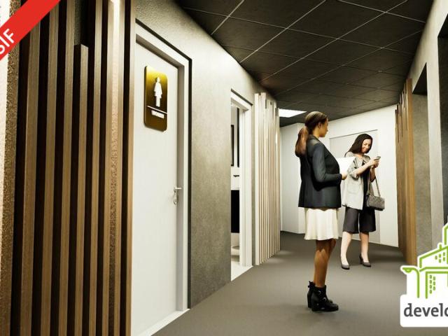 Vente bureau Caen Tramway à 300 m et parking inclus