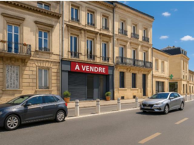 Vente bureau Bordeaux Proche Cours de la Marne et Marché des Capucins