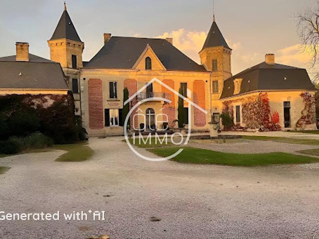 Vente Château 14 pièces 617 m2 Sainte Foy la Grande