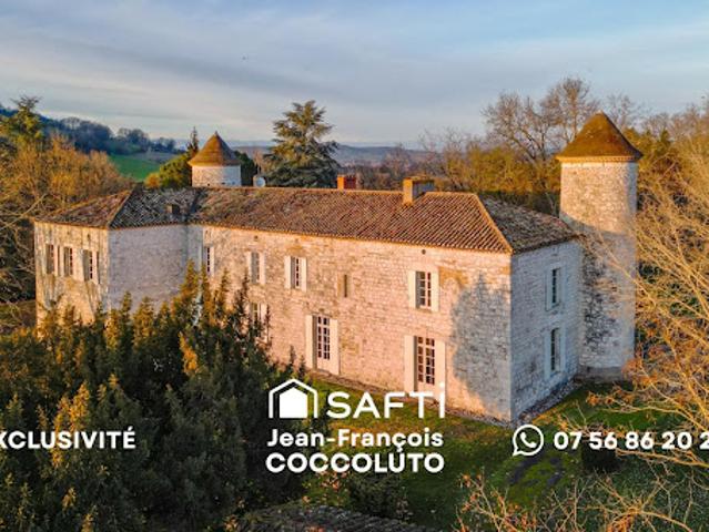 Vente Château 12 pièces 493 m2 Penne d'Agenais