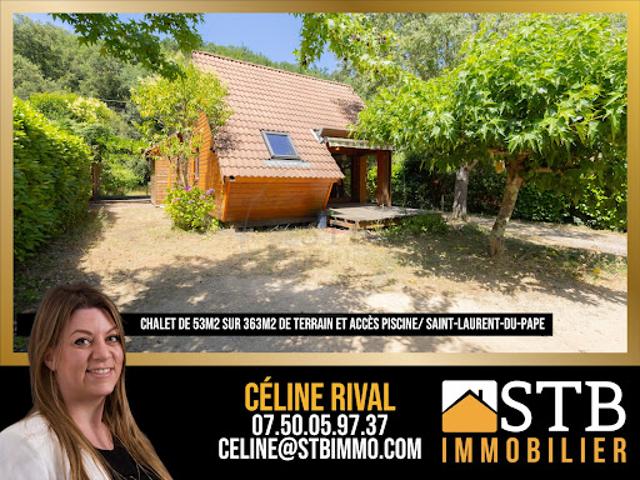 Vente Chalet 3 pièces 53 m2 Saint Laurent du Pape