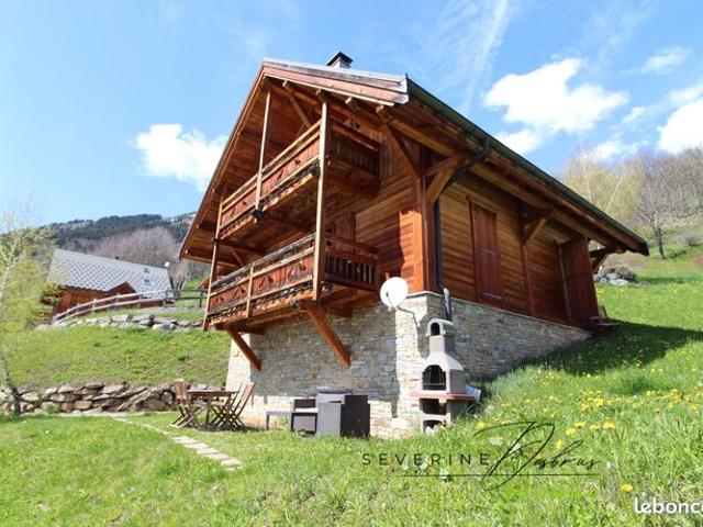 Vente | Chalet | 7p | 5ch | 119 m² | Vaujany | Expo Sud Est | Terrasse · Balcon · Jardin
