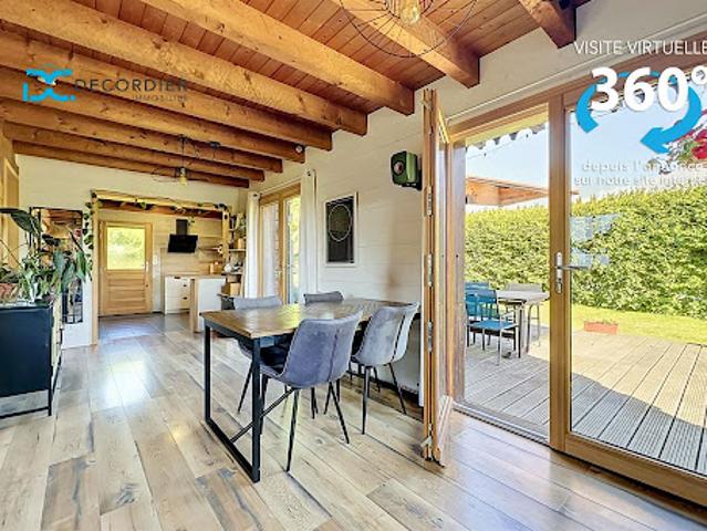 Vente Chalet 4 pièces 80 m2 Saint Paul en Chablais