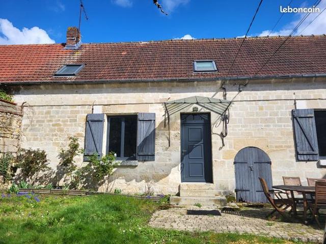 Vente | Corps de ferme | 6p | 4ch | 150 m² | Rivecourt | Expo Est/Ouest | Terrasse · Jardin