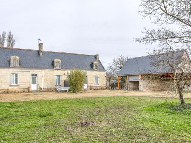 Vente | Corps de ferme | 6p | 4ch | 180 m² | Chouzé sur Loire | Expo Sud