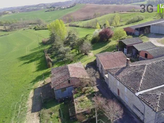 Vente | Corps de ferme | 6p | 5ch | 160 m² | Puygaillard de Quercy