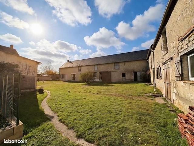 Vente | Corps de ferme | 6p | 3ch | 200 m² | Château Landon | Expo Est/Nord/Ouest/Sud | Terrasse · Jardin